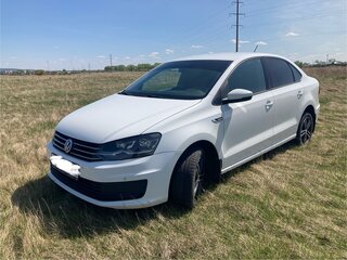 2019 Volkswagen Polo V Рестайлинг, белый, 1500000 рублей, вид 1
