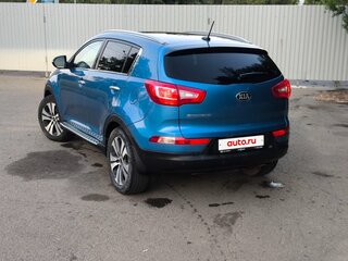 2012 Kia Sportage III, синий, 1350000 рублей, вид 3