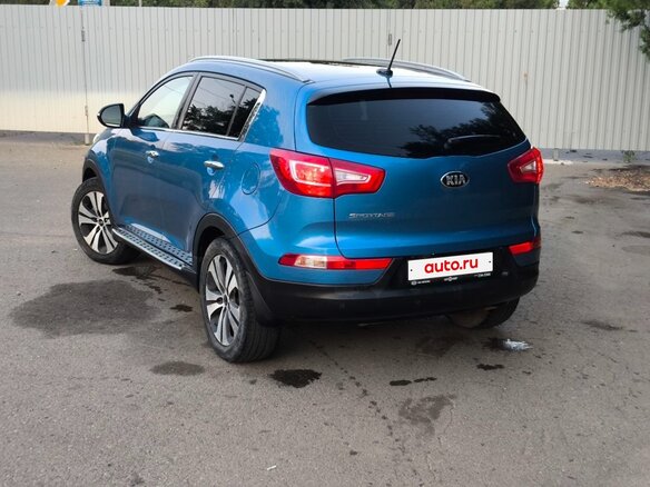 2012 Kia Sportage III, синий, 1350000 рублей - вид 2