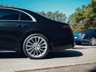 2021 Mercedes-Benz S-Класс 500 Long 4MATIC VII (W223), чёрный, 12350000 рублей, вид 4