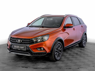 2018 Lada (ВАЗ) Vesta SW Cross I, оранжевый, 985000 рублей, вид 1
