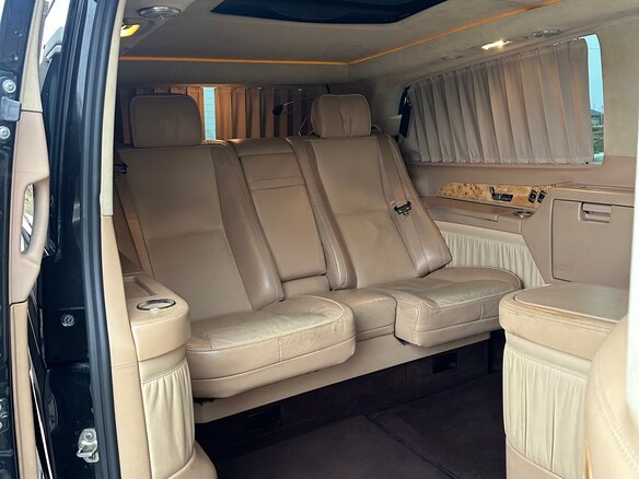 2012 Mercedes-Benz Viano Extralong L3 I (W639) Рестайлинг, чёрный, 2500000 рублей - вид 13