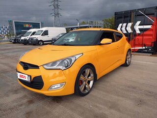 2014 Hyundai Veloster I, жёлтый, 900000 рублей, вид 1