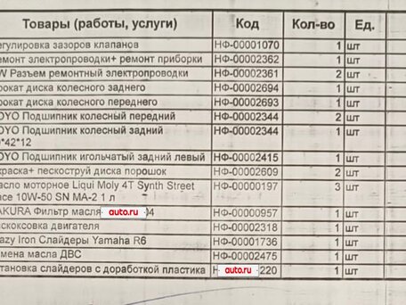 2008 Yamaha YZF-R6, красный, 800000 рублей, вид 2