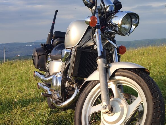 2003 Honda Magna, серебристый, 500000 рублей - вид 12