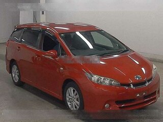 2009 Toyota Wish II, красный, 1555000 рублей, вид 3