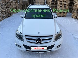 2013 Mercedes-Benz GLK-Класс 250 I (X204) Рестайлинг, белый, 2650000 рублей, вид 1