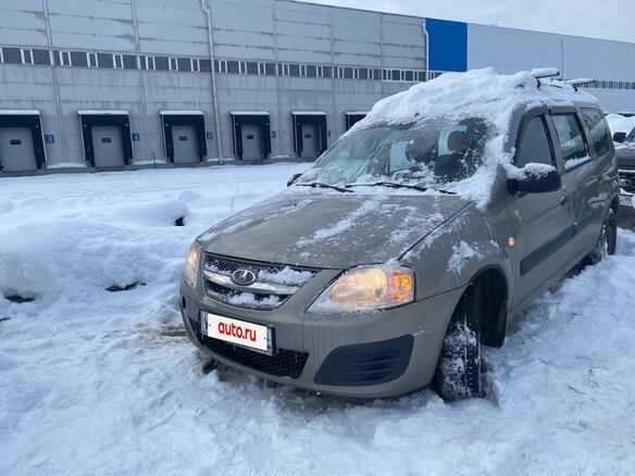 2016 Lada (ВАЗ) Largus I, серый, 520000 рублей