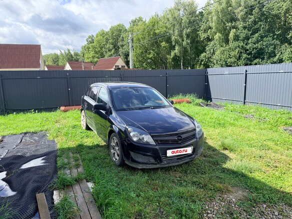 2007 Opel Astra H, чёрный, 285000 рублей - вид 2