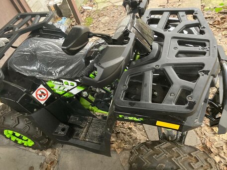 2022 Motoland ATV 200 Shark, зелёный, 155000 рублей, вид 2
