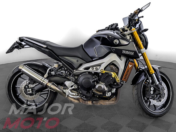 2015 Yamaha MT-09 (FZ-09), фиолетовый, 580000 рублей