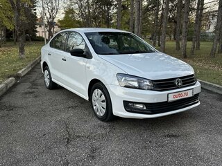 2020 Volkswagen Polo V Рестайлинг, белый, 1200000 рублей, вид 2