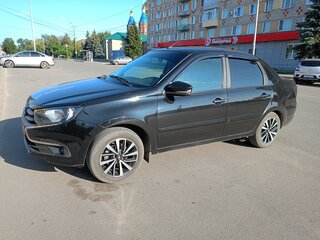 2022 Lada (ВАЗ) Granta I Рестайлинг, чёрный, 725000 рублей, вид 4