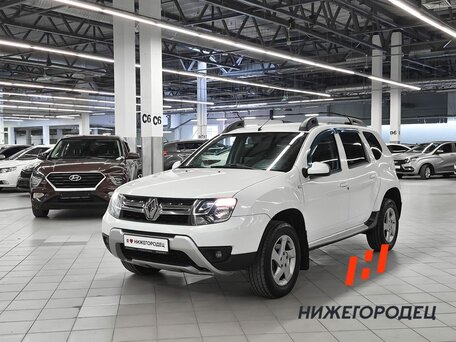 2015 Renault Duster I Рестайлинг, белый, 1009000 рублей, вид 1