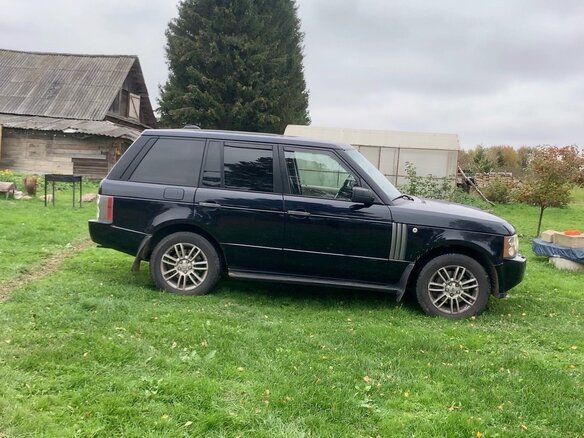 2008 Land Rover Range Rover III Рестайлинг, синий, 1470000 рублей - вид 10