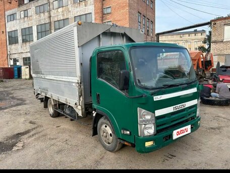 2007 Isuzu Elf (N-series), зелёный, 1500000 рублей, вид 5