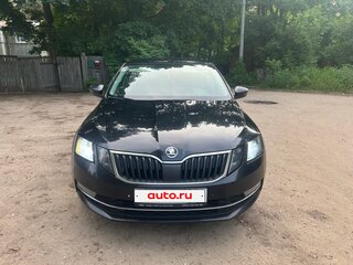 2018 Skoda Octavia III (A7) Рестайлинг, чёрный, 1450000 рублей, вид 1