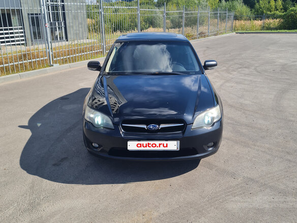 2006 Subaru Legacy IV, чёрный, 800000 рублей - вид 2