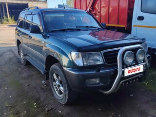 2001 Toyota Land Cruiser 100 Series, зелёный, 970000 рублей, вид 3