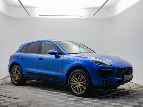 2017 Porsche Macan I, голубой, 3245000 рублей - вид 2