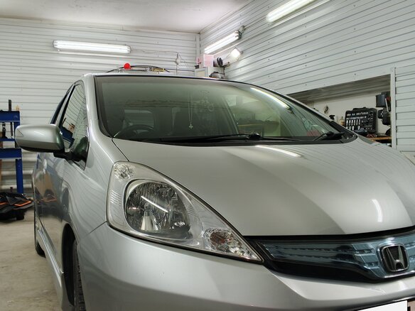 2012 Honda Fit Shuttle I, серый