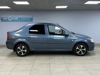 2013 Renault Logan I Рестайлинг, синий, 450000 рублей, вид 4