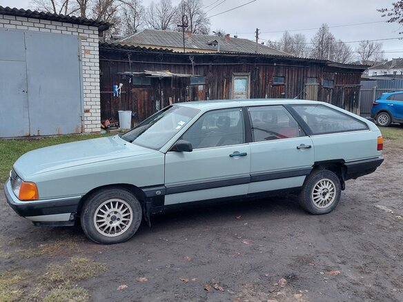 1985 Audi 100 III (C3), серый, 190000 рублей - вид 3