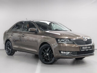 2018 Skoda Rapid I Рестайлинг, коричневый, 1555000 рублей, вид 3