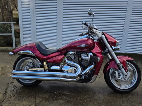 2007 Suzuki Boulevard M109R, красный, 1100000 рублей, вид 3