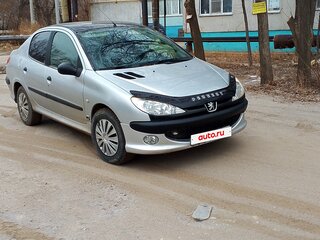 2009 Peugeot 206, серебристый, 200000 рублей, вид 4