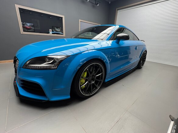 2011 Audi TT RS II (8J), голубой, 5399000 рублей - вид 4