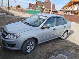 2017 Lada (ВАЗ) Granta I, серебристый, 395000 рублей, вид 2