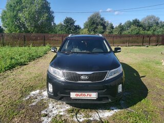 2014 Kia Sorento II Рестайлинг, чёрный, 1550000 рублей, вид 2