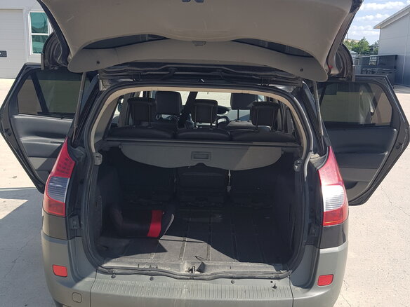 2008 Renault Scenic Grand II Рестайлинг, чёрный, 630000 рублей - вид 9
