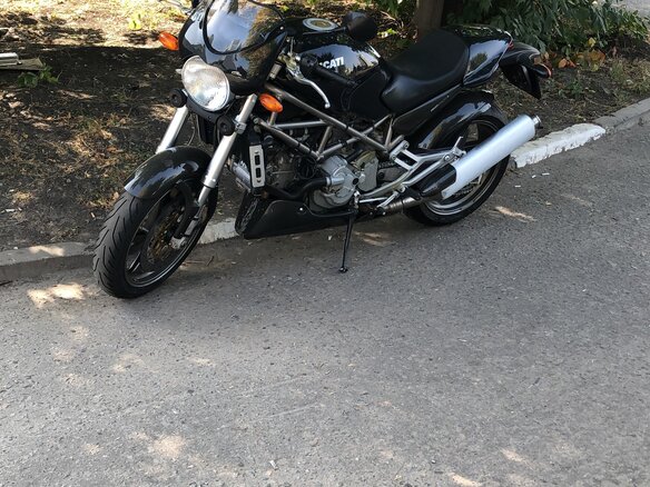 2001 Ducati Monster S4, чёрный