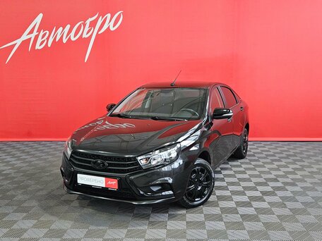 2018 Lada (ВАЗ) Vesta I, чёрный, 799000 рублей, вид 1