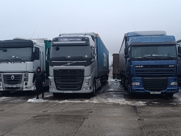 2003 DAF XF 95, синий, 1300000 рублей - вид 19