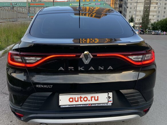2019 Renault Arkana I, чёрный - вид 4