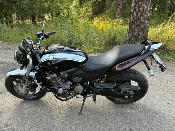 2003 Honda CB 600F Hornet, чёрный, 445000 рублей - вид 5