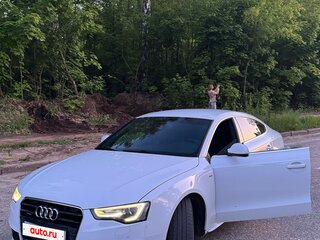 2015 Audi A5 I (8T) Рестайлинг, белый, 1850000 рублей, вид 2