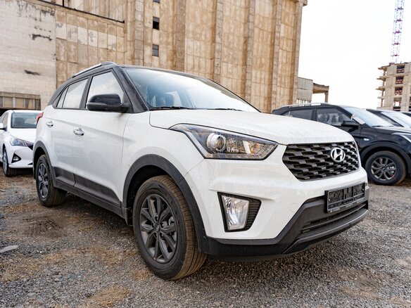 2021 Hyundai Creta I Рестайлинг, белый - вид 2