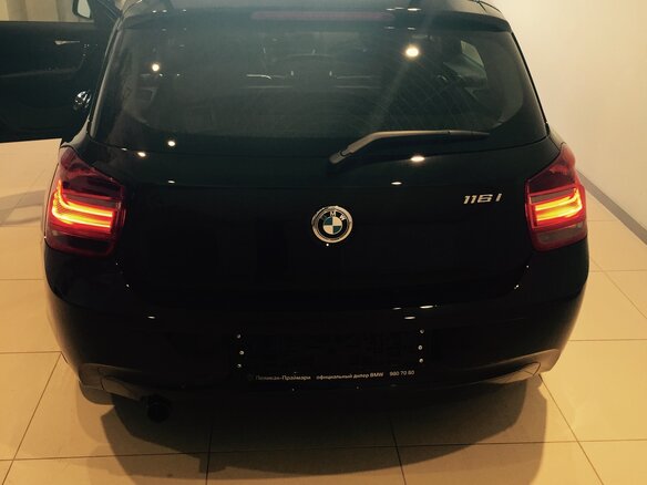 2015 BMW 1 серии 116i II (F20/F21), чёрный, 1500000 рублей - вид 5