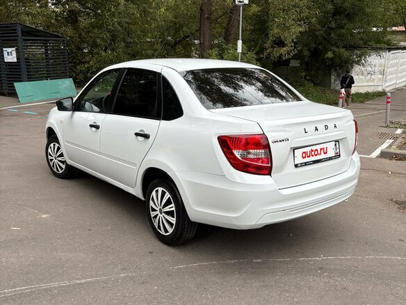 2024 Lada (ВАЗ) Granta I Рестайлинг, белый - вид 9