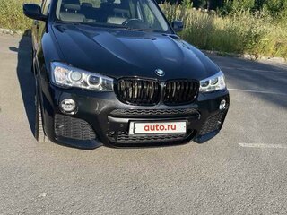 2014 BMW X3 28i xDrive II (F25), чёрный, 2600000 рублей, вид 4