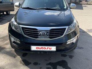 2012 Kia Sportage III, чёрный, 1170000 рублей, вид 1