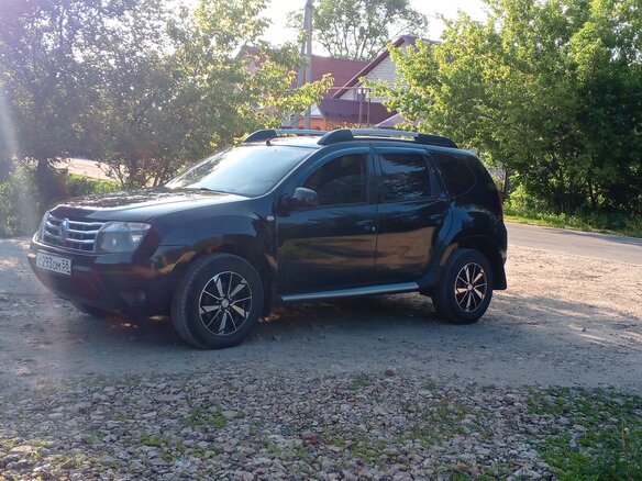 2012 Renault Duster I, чёрный, 900000 рублей - вид 3