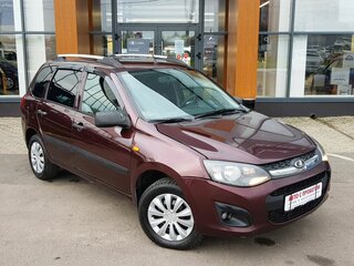 2013 Lada (ВАЗ) Kalina II, пурпурный, 388000 рублей, вид 3