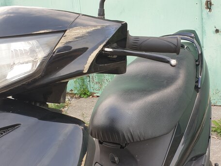 2002 Yamaha Cygnus RS, чёрный, 94600 рублей, вид 4