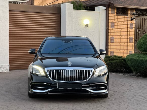 2015 Mercedes-Benz Maybach S-Класс 500 I (X222), чёрный - вид 4