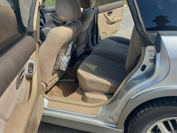 2001 Subaru Legacy Lancaster III, серебристый, 1000000 рублей - вид 18